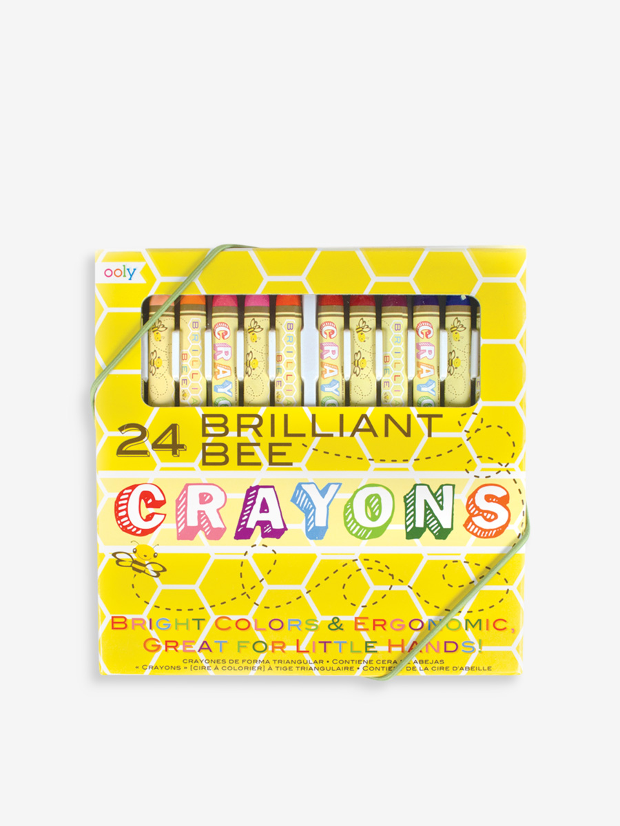 ooly Brilliant-Bee-Crayons-B Kredki z Pszczelego Wosku Brilliant Bee 24 szt