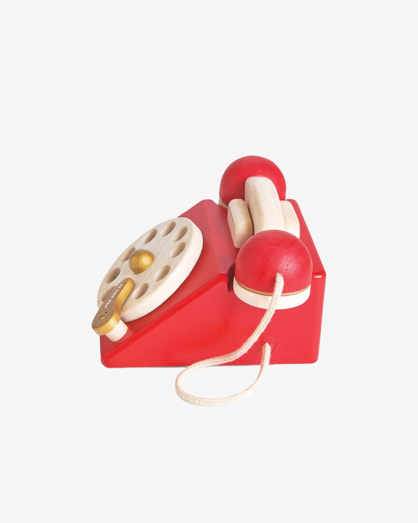 helloberry.pl le toy van drewniany czerwony telefon retro