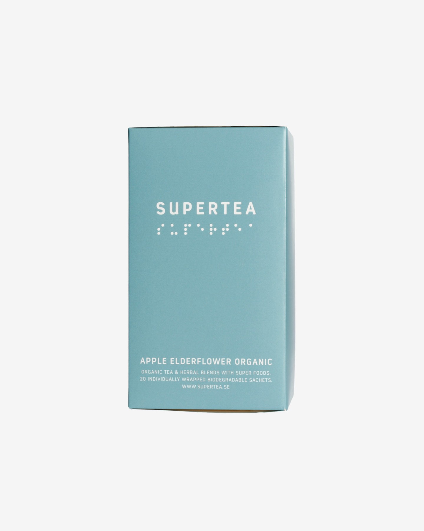 Herbata w torebkach Supertea Apple Elderflower Organic