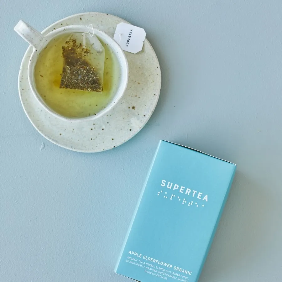 Supertea Apple Elderflower Organi4