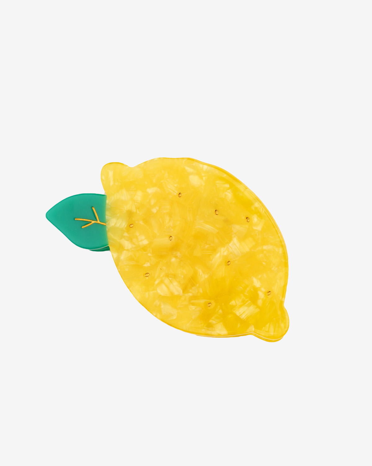 helloberry.pl COUCOU SUZETTE duża klamra do włosów cytryna 1