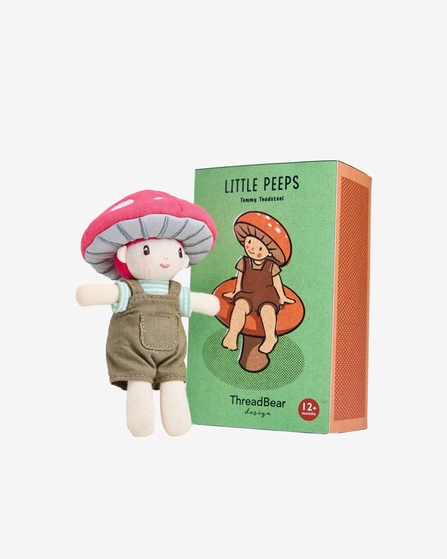 helloberry.pl Threadbear maskotka muchomorek w pudełku zapałek 2