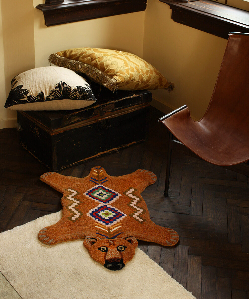 Berber Grizzly Bear Rug Large 4