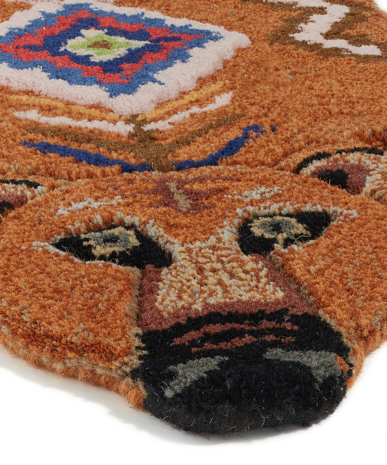 Berber Grizzly Bear Rug Large2