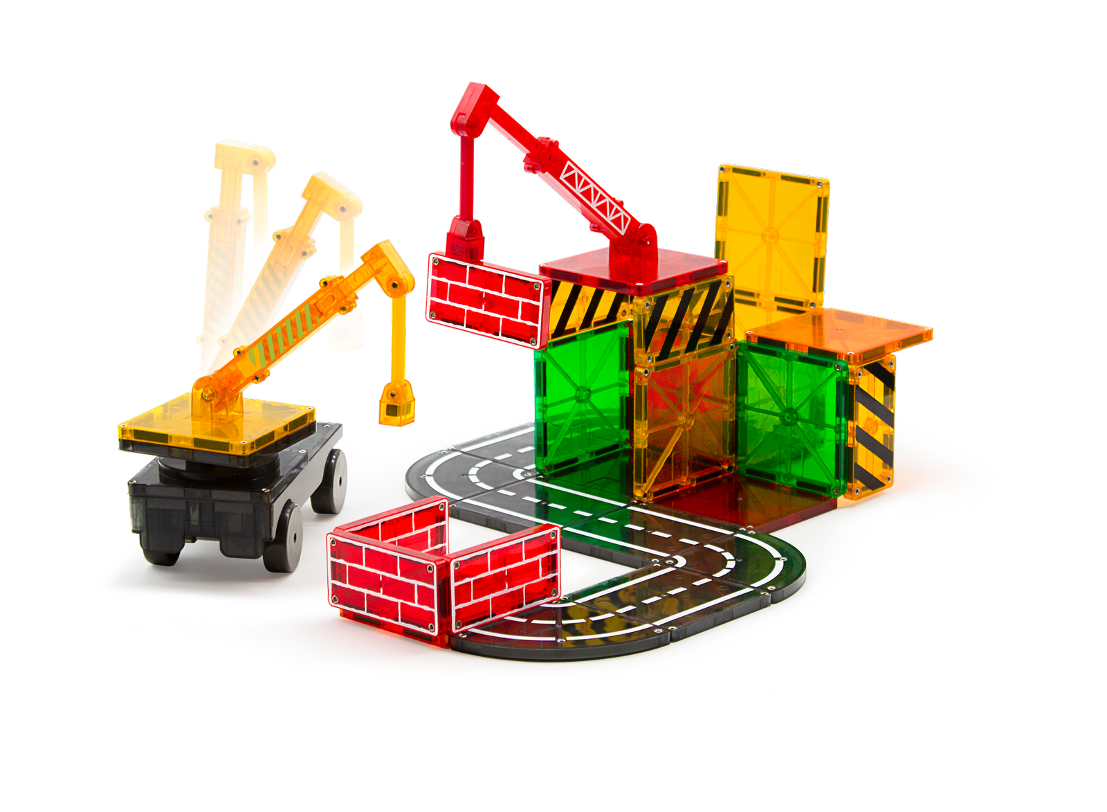 Magna Tiles Klocki Magnetyczne Plac Budowy6