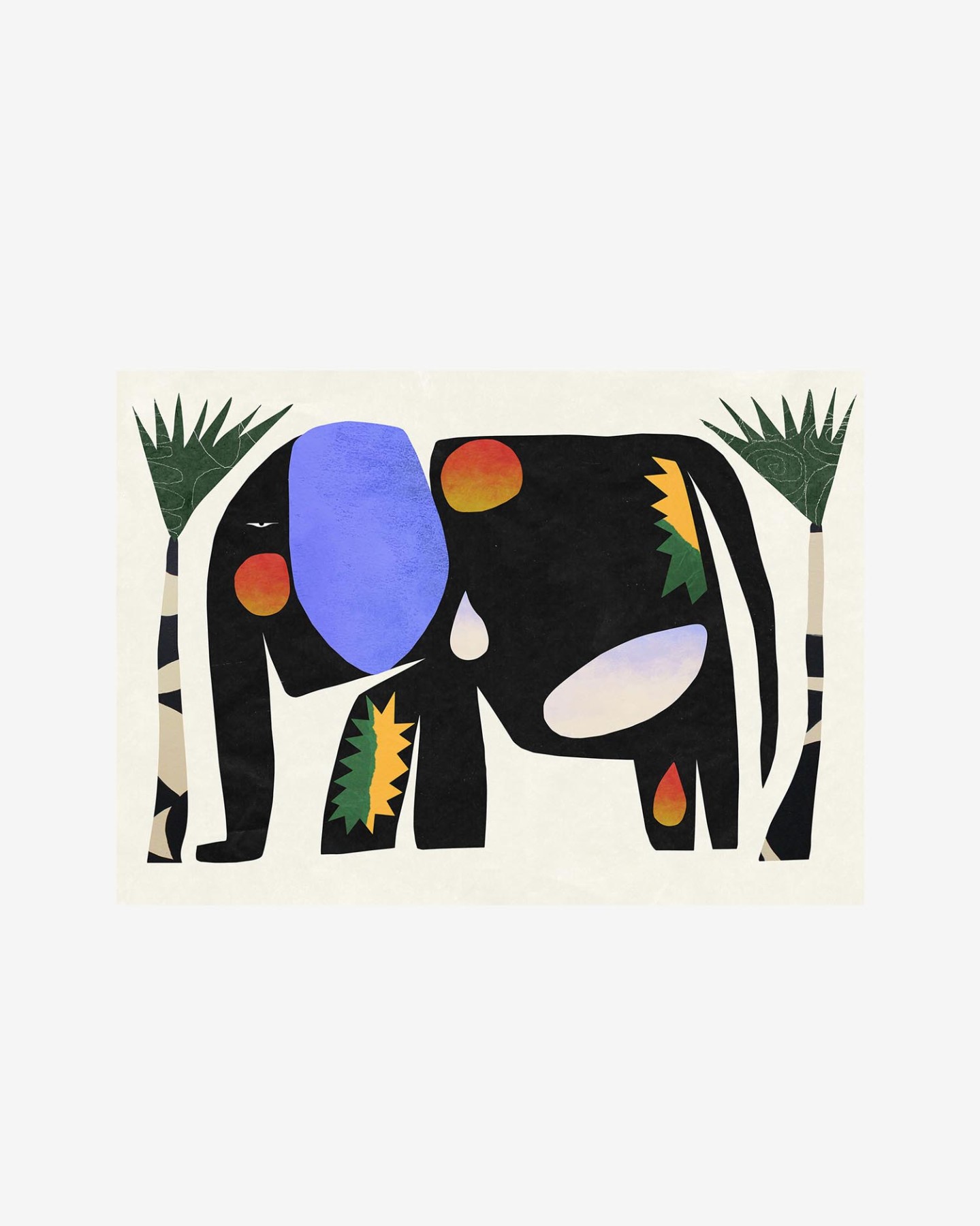 Paper Collective Plakat An Elephant autorstwa Imo Sinclair2
