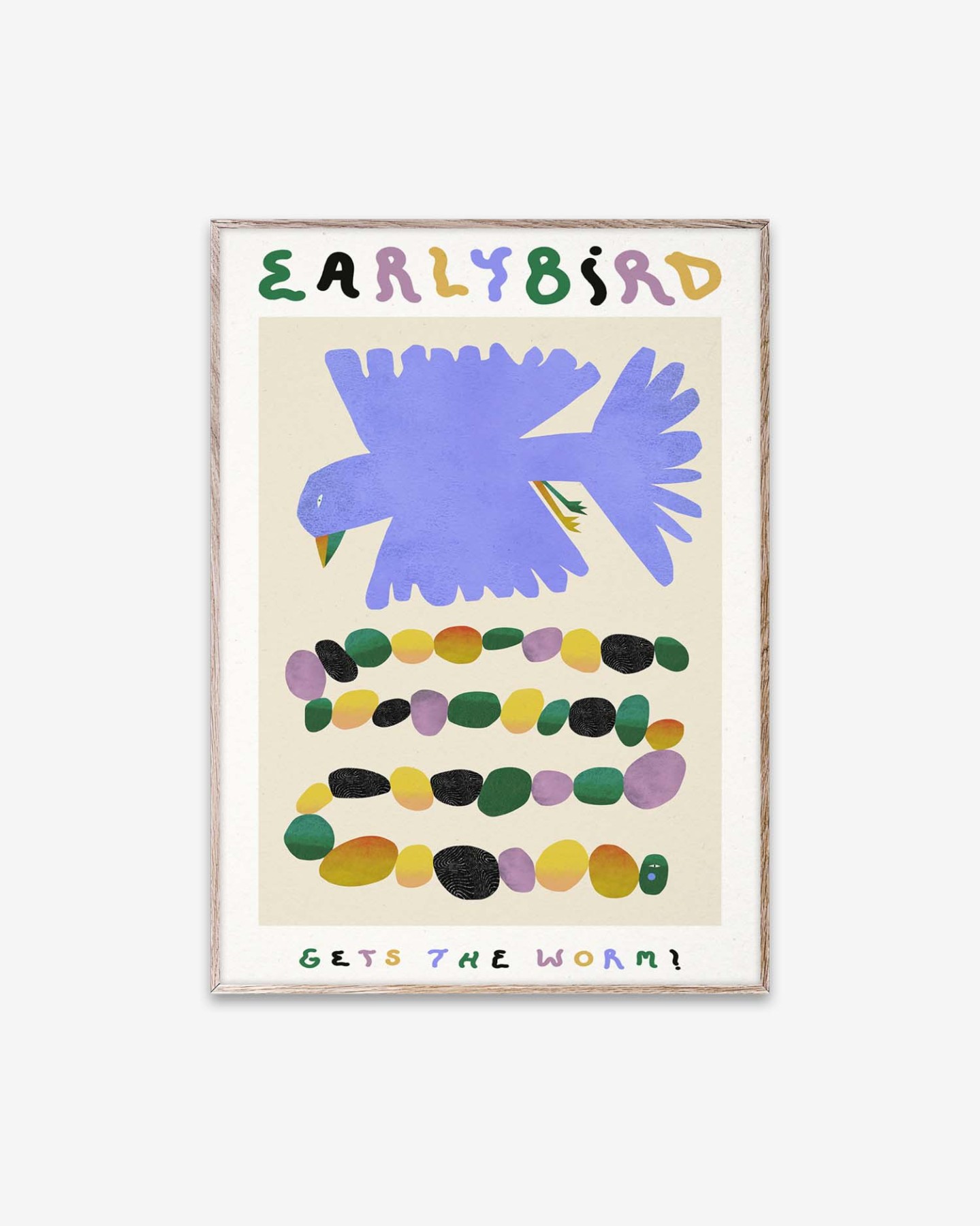 Plakat Early Bird Gets The Worm autorstwa Imo Sinclair