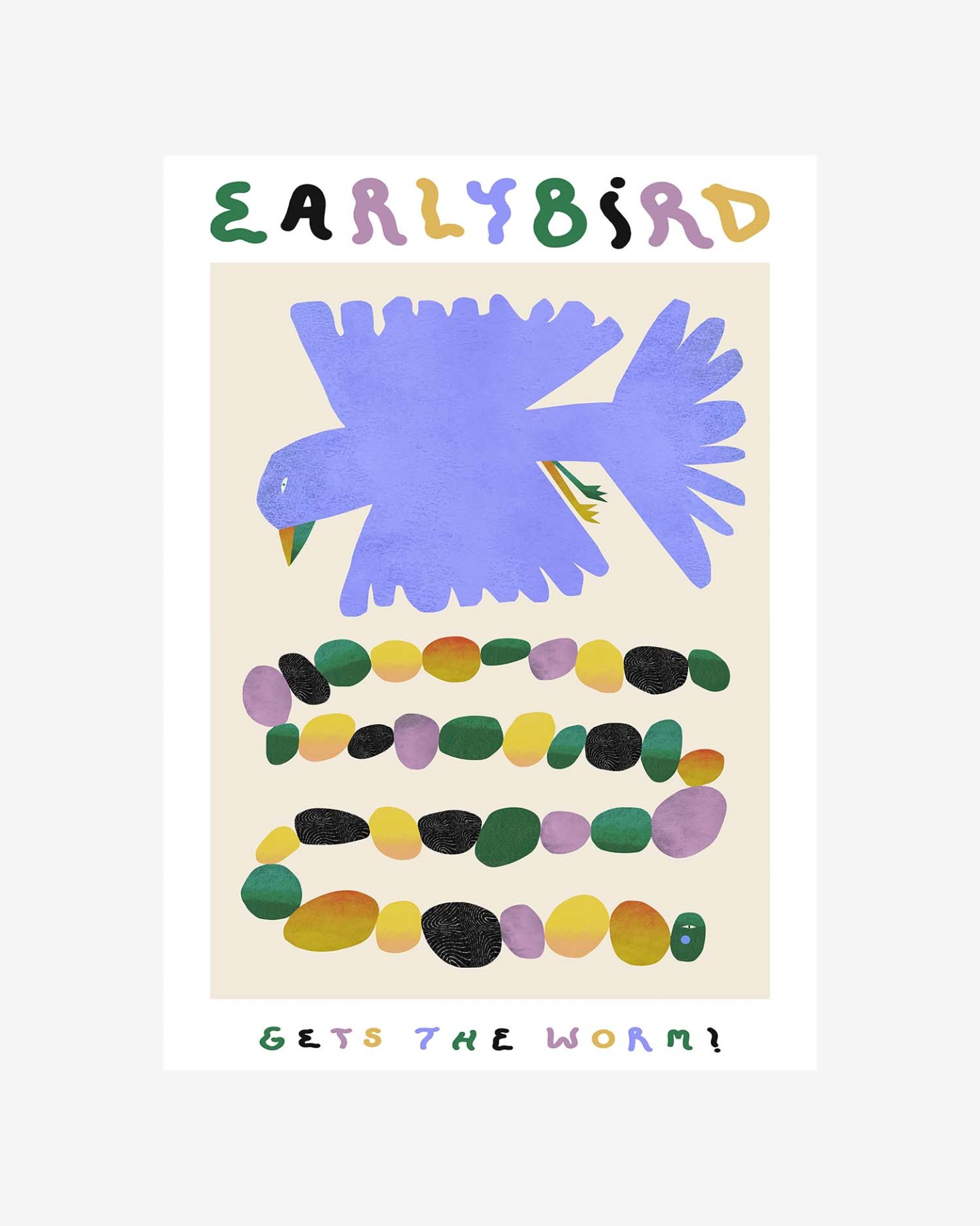 Plakat Early Bird Gets The Worm autorstwa Imo Sinclair3