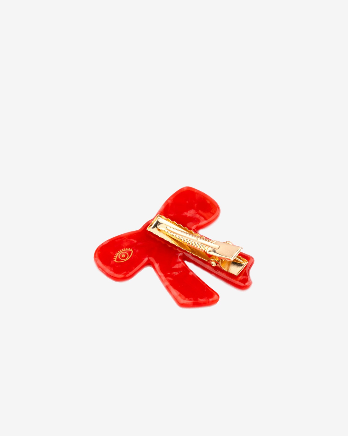 helloberry.pl COUCOU SUZETTE mała spinka do włosów kakarda czerwona 2 (1)