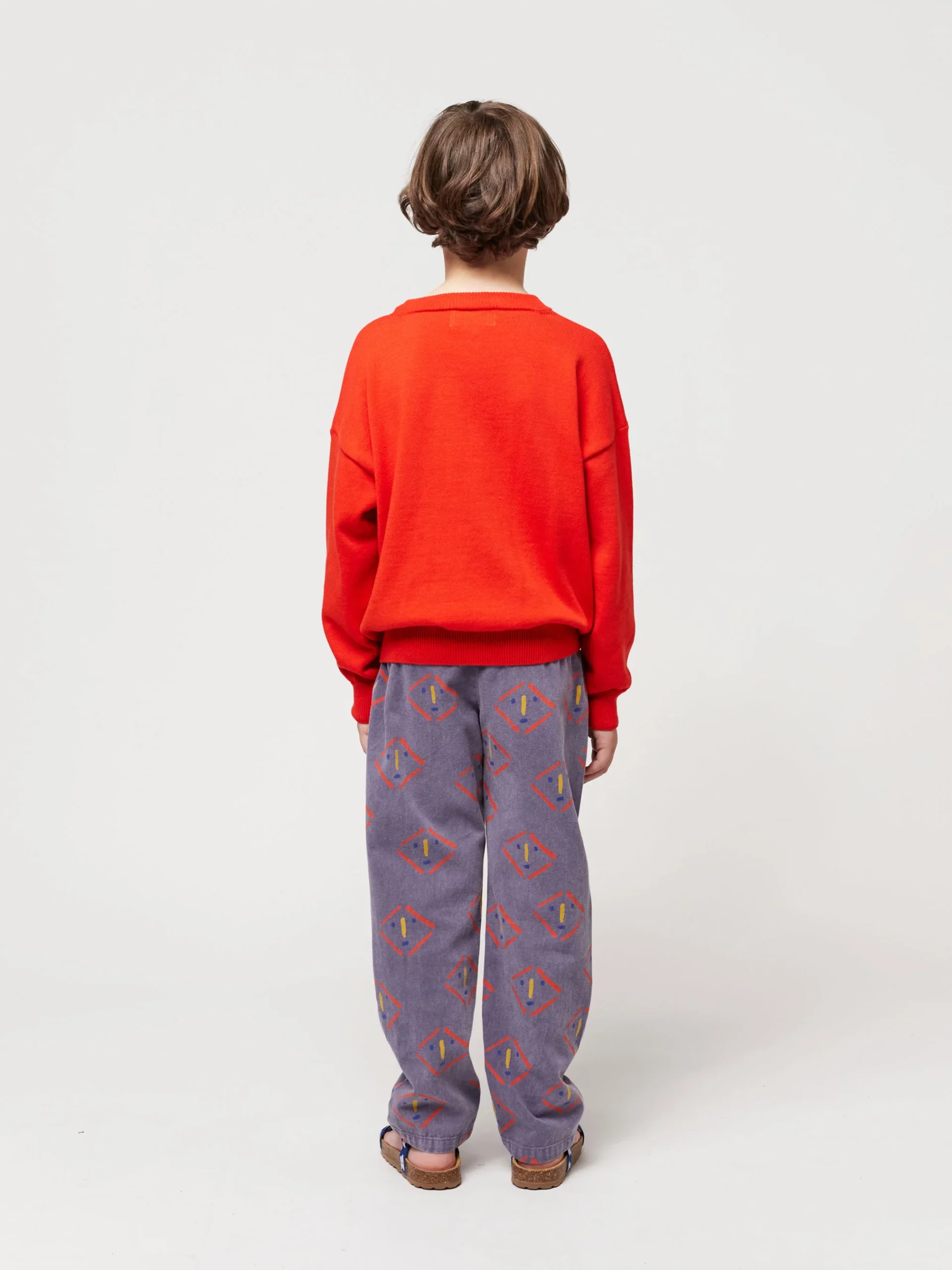 Bobo choses Spodnie Masks All Over chino pants5