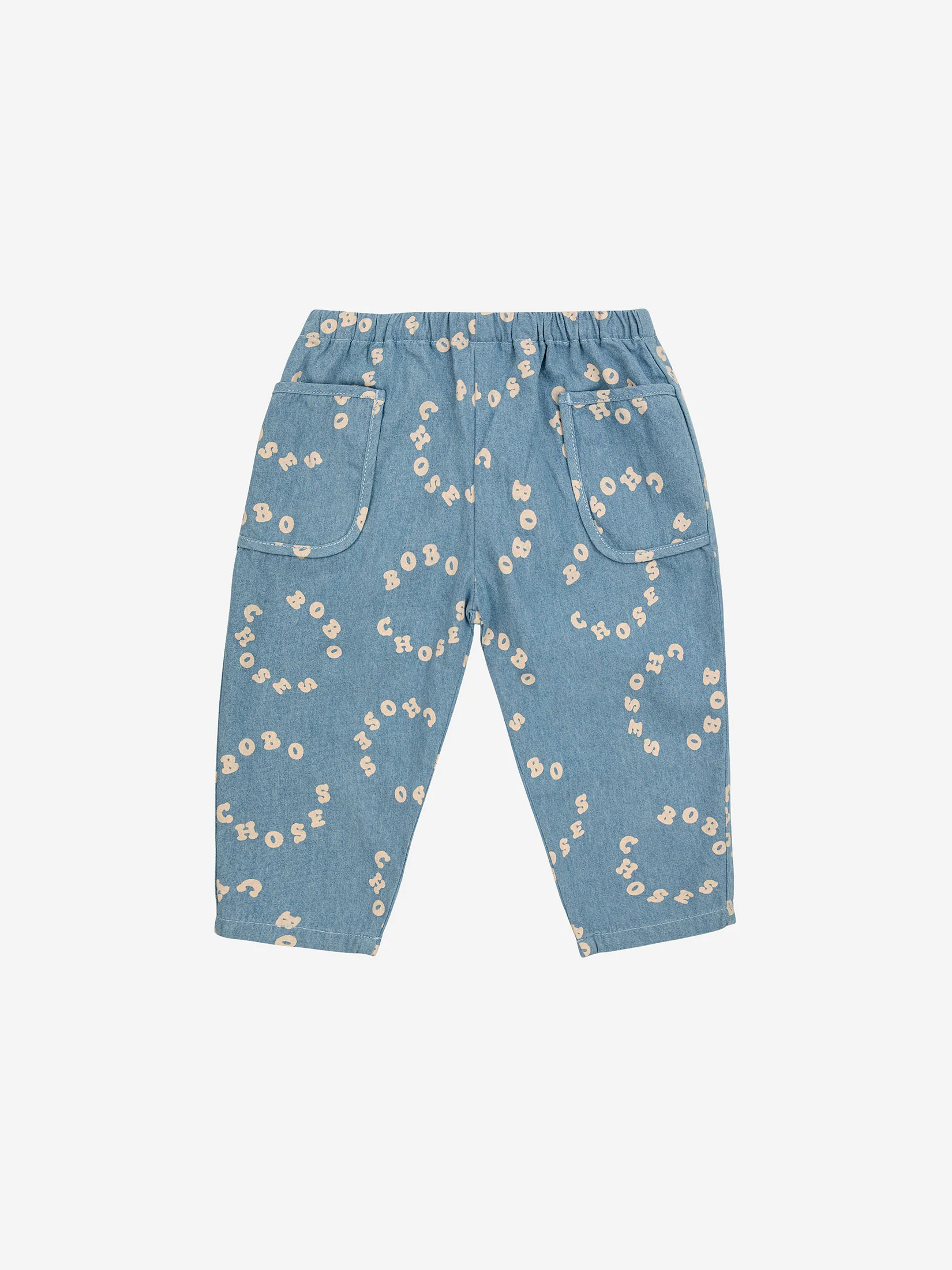 Bobo Choses Spodnie niemowlęce Circle Denim Pants