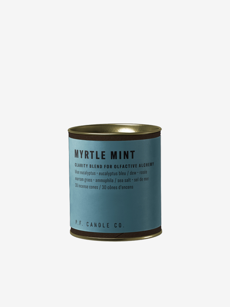 helloberry.pl P. F. CANDLE CO. stożki kadziedełka No. 4 Myrtle Mint Incense Cones