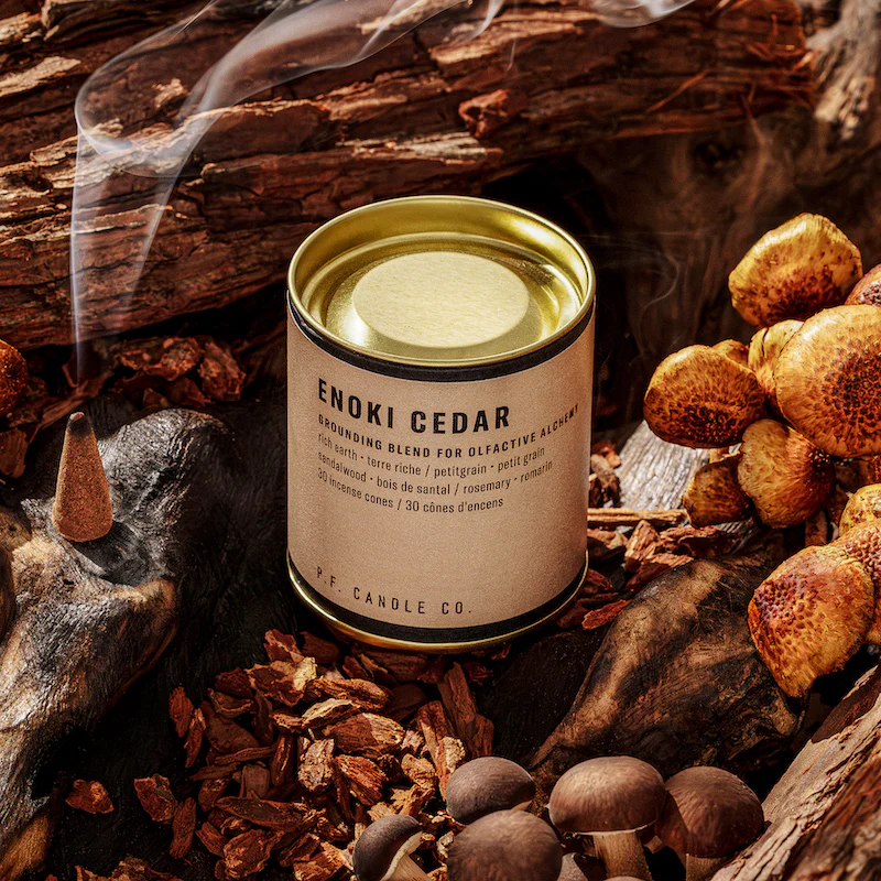 Kadzidełka stożkowe Enoki Cedar P. F. Candle