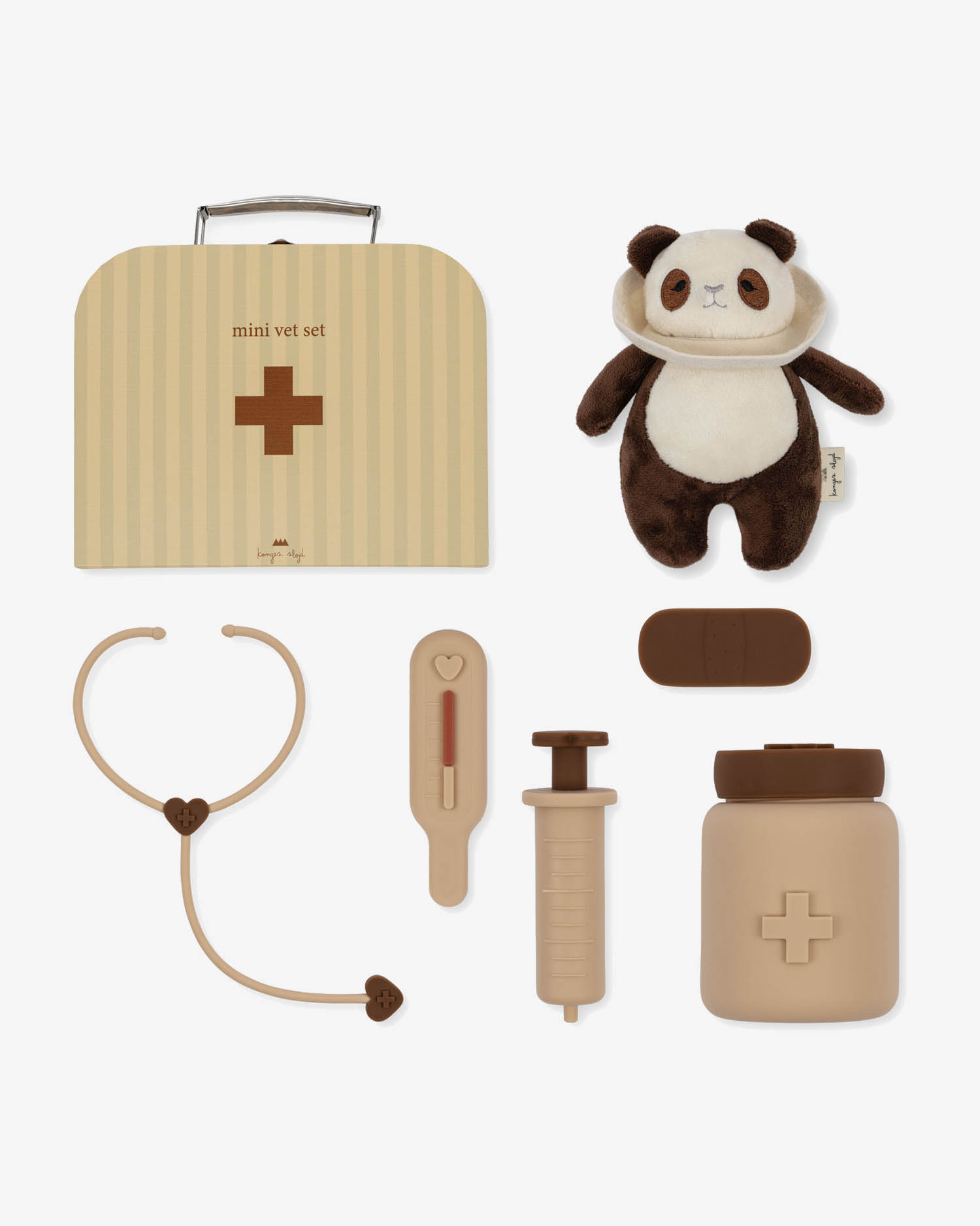 helloberry.pl konges slojd KS100561BEIGE zestaw weterynarza