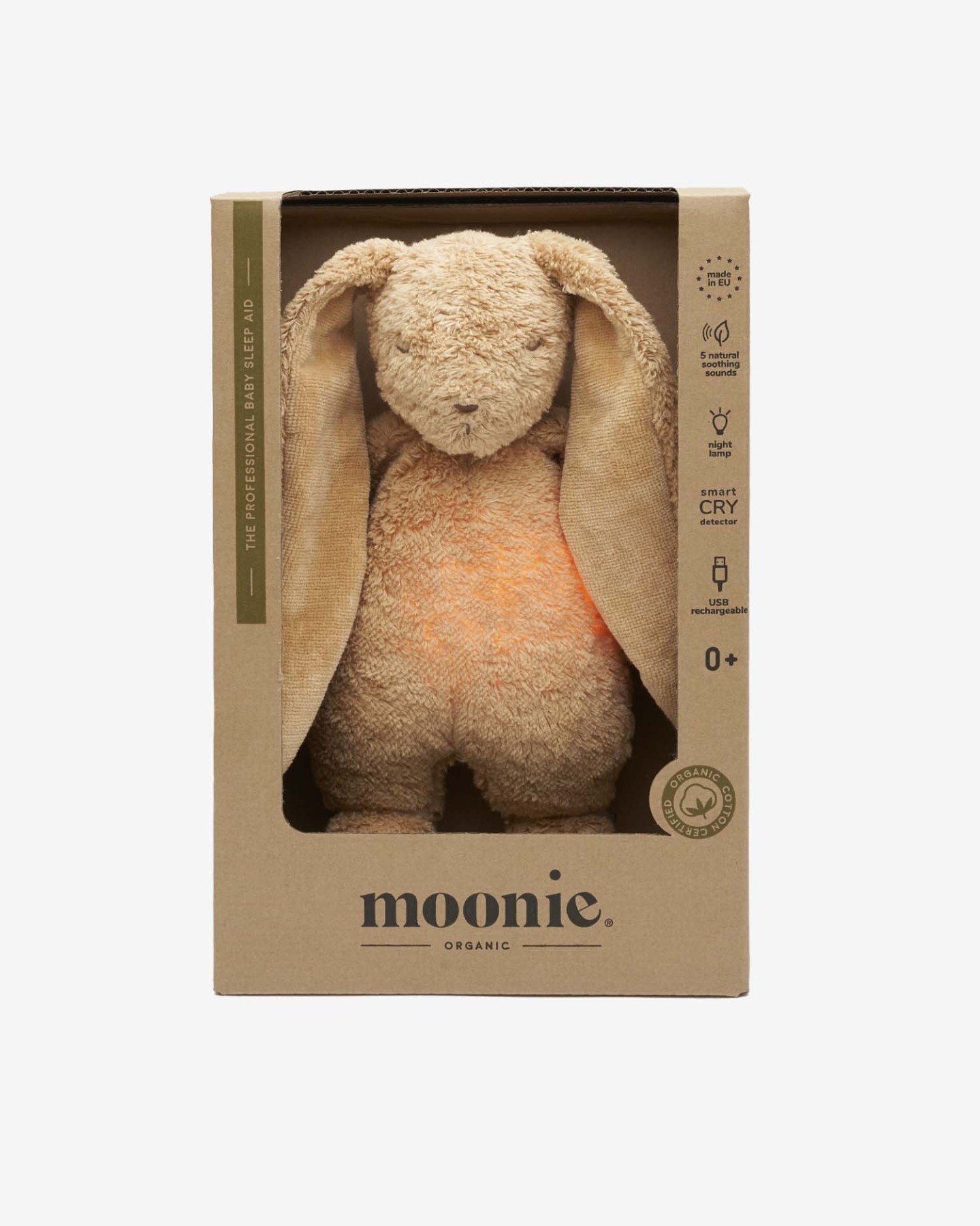 helloberry.pl moonie KRÓLICZEK CAPPUCCINO NATUR – SZUMIĄCY KRÓLICZEK ORGANIC Z LAMPKĄ 4