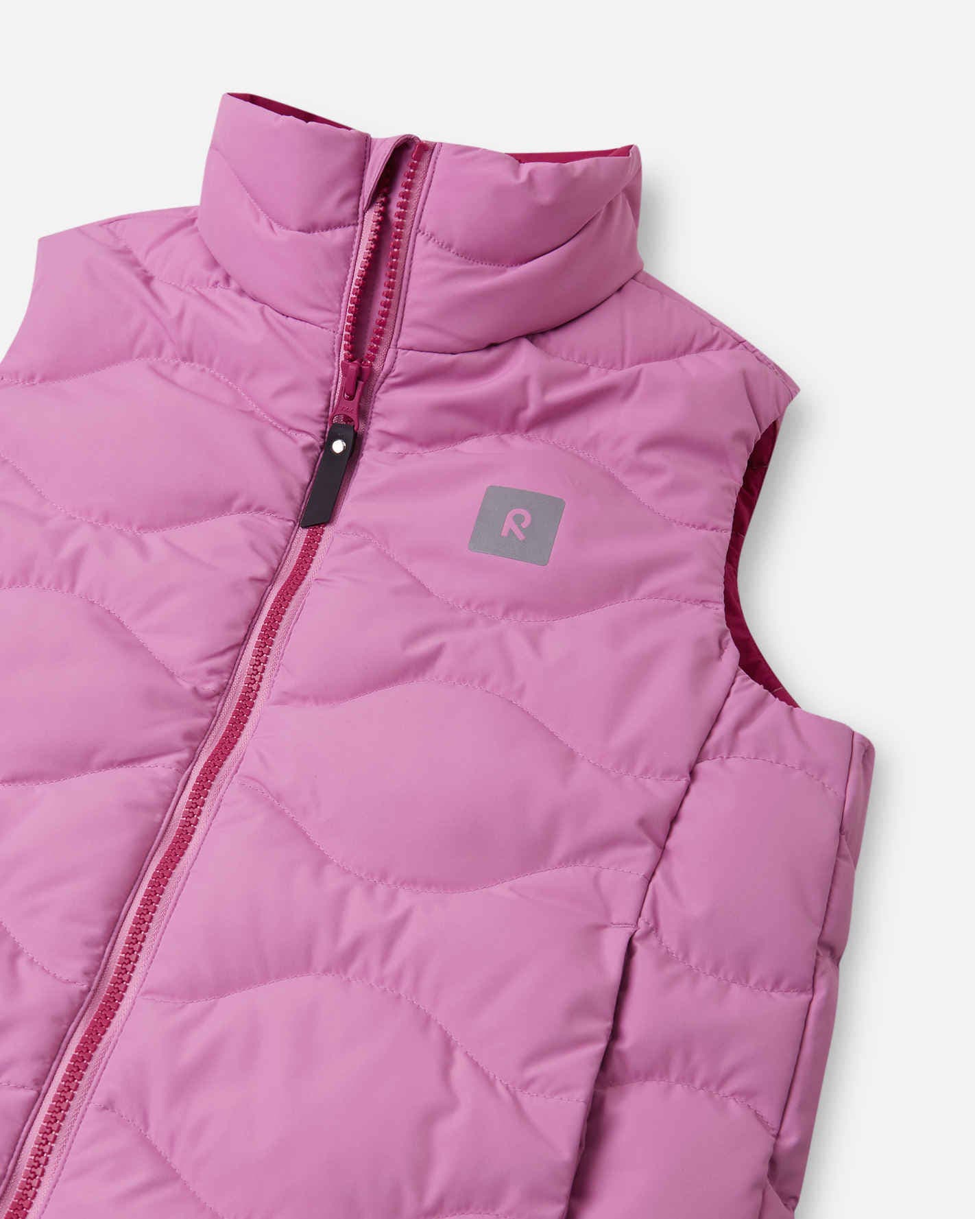 Dziecięca lekka kamizelka puchowa Furu Mauve Pink3