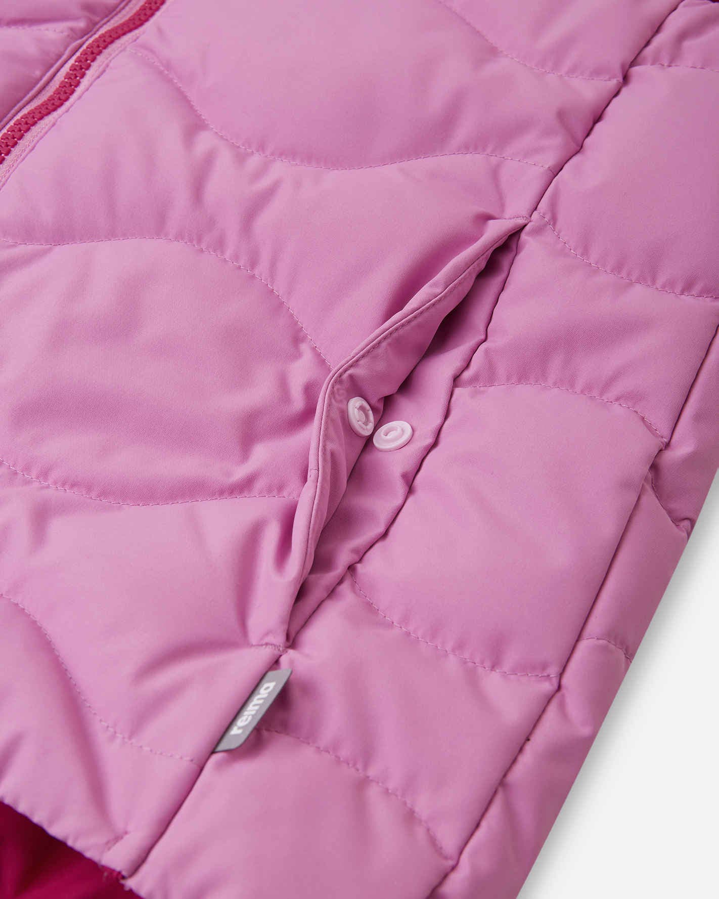 Dziecięca lekka kamizelka puchowa Furu Mauve Pink9