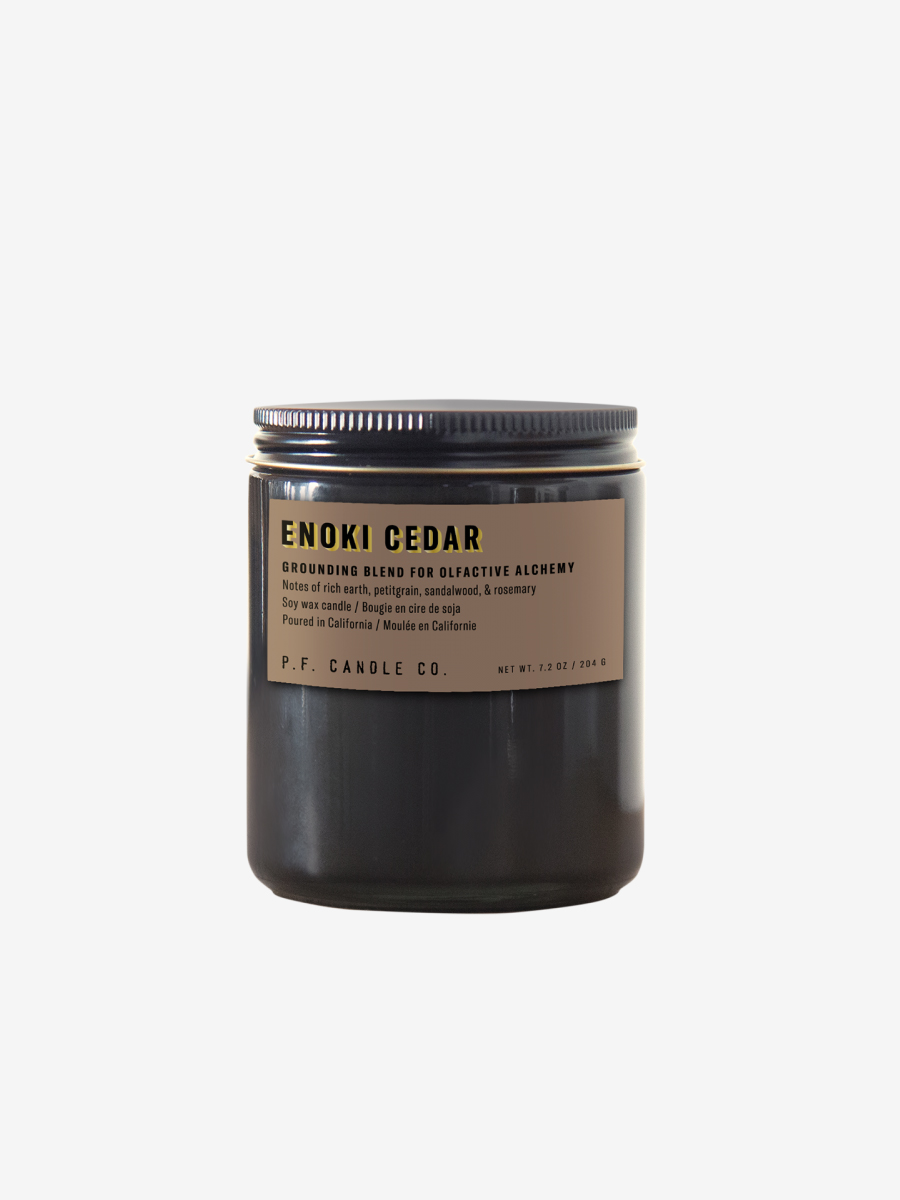 5 (7) Naturalna świeca sojowa Enoki Cedar