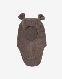 Kominiarka z wełny merino z uszami misia engel