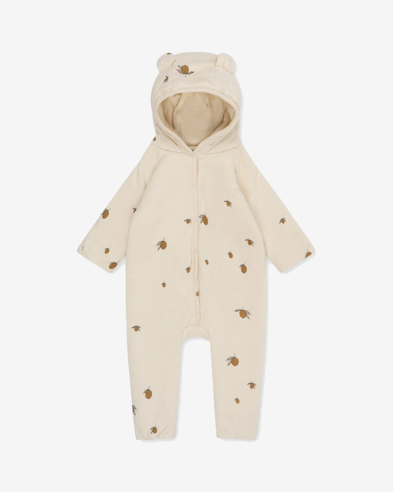 helloberry.pl konges slojd kombinezon w cytrynki Miękki kombinezon niemowlęcy Lemon