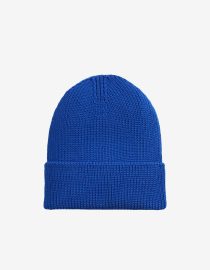 Czapka z wełny merino dla dzieci Ultramarine