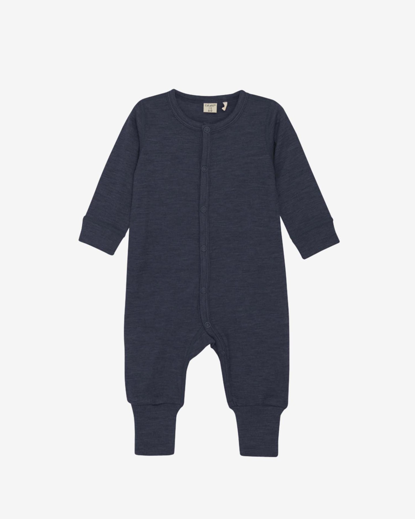 helloberry.pl HUTTELIHUT rampers merino navy 1 Rampers z wełny merino Navy CeLaVi