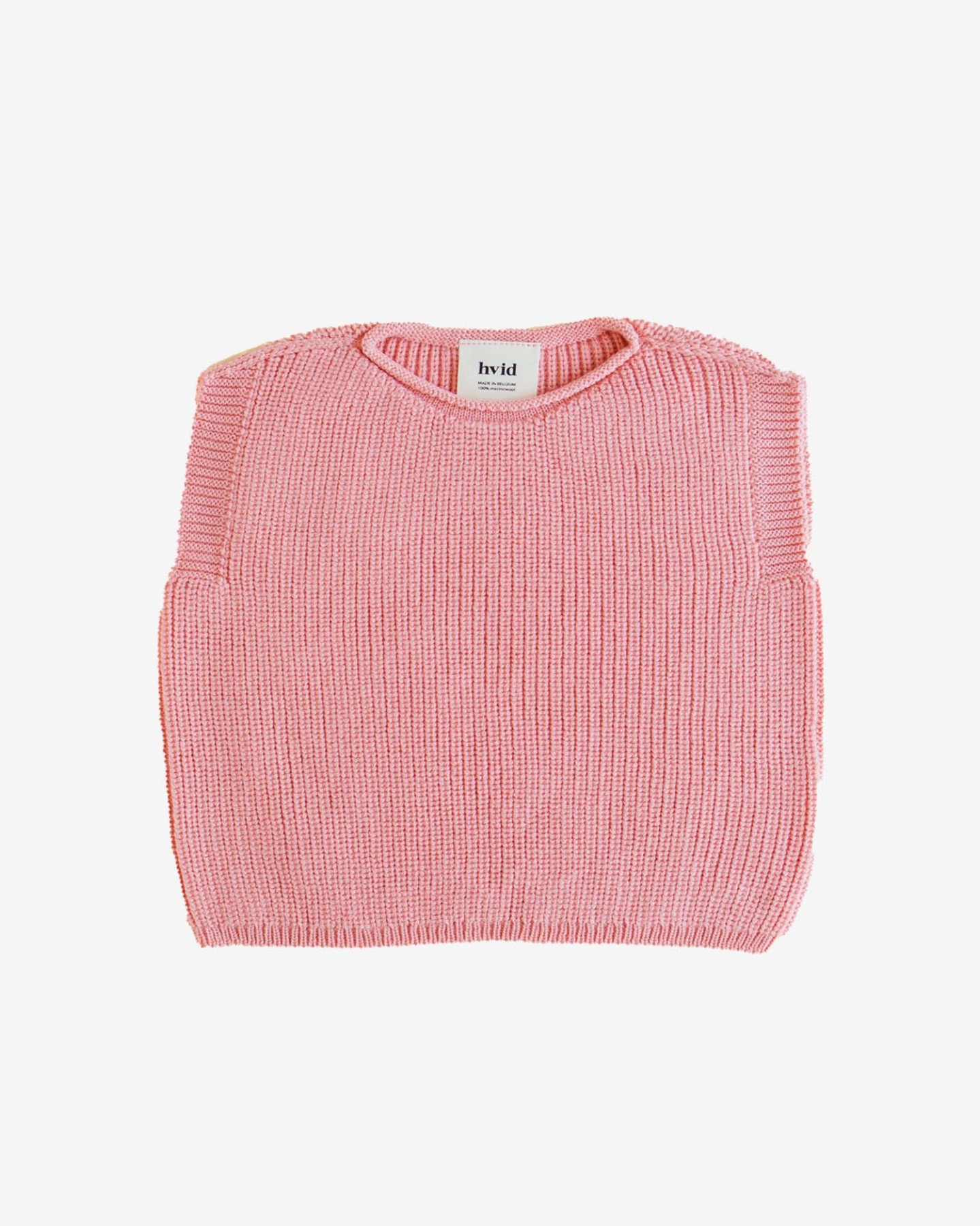 helloberry.pl hvid kamizelka merino dla noworodka newborn VEST HARVEY BUBBLEGUM (1) Kamizelka niemowlęca z wełny merino Bubblegum hvid