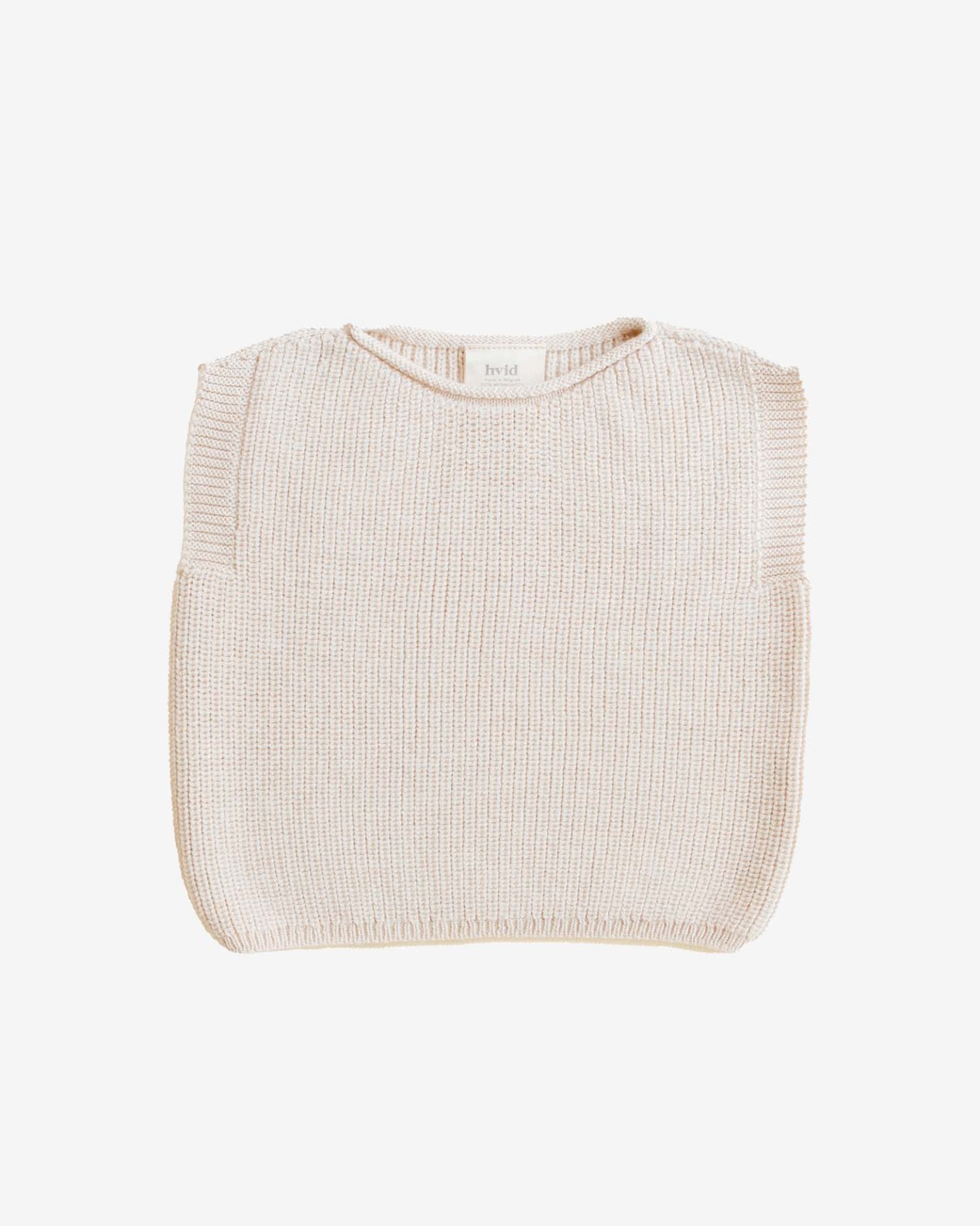 helloberry.pl hvid kamizelka merino dla noworodka newborn VEST HARVEY CREAM Kamizelka niemowlęca z wełny merino Cream hvid Bezrękawnik dla dzieci merino