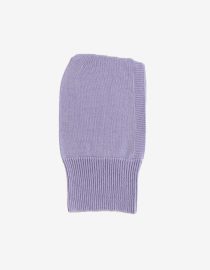 Kominiarka z wełny merino Balaclava Lilac