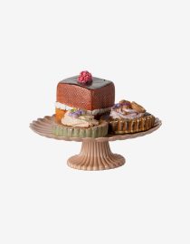 Miniaturowa patera z ciastkami Cakes and cakestand, Mini maileg