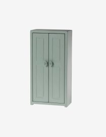 Drewniana szafa dla myszek Closet Soft blue maileg Niebieska drewniana szafa dla myszek maileg