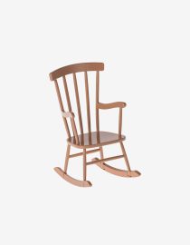 Fotel bujany Rocking chair Dark powder