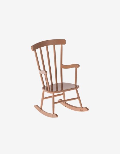 Fotel bujany Rocking chair Dark powder