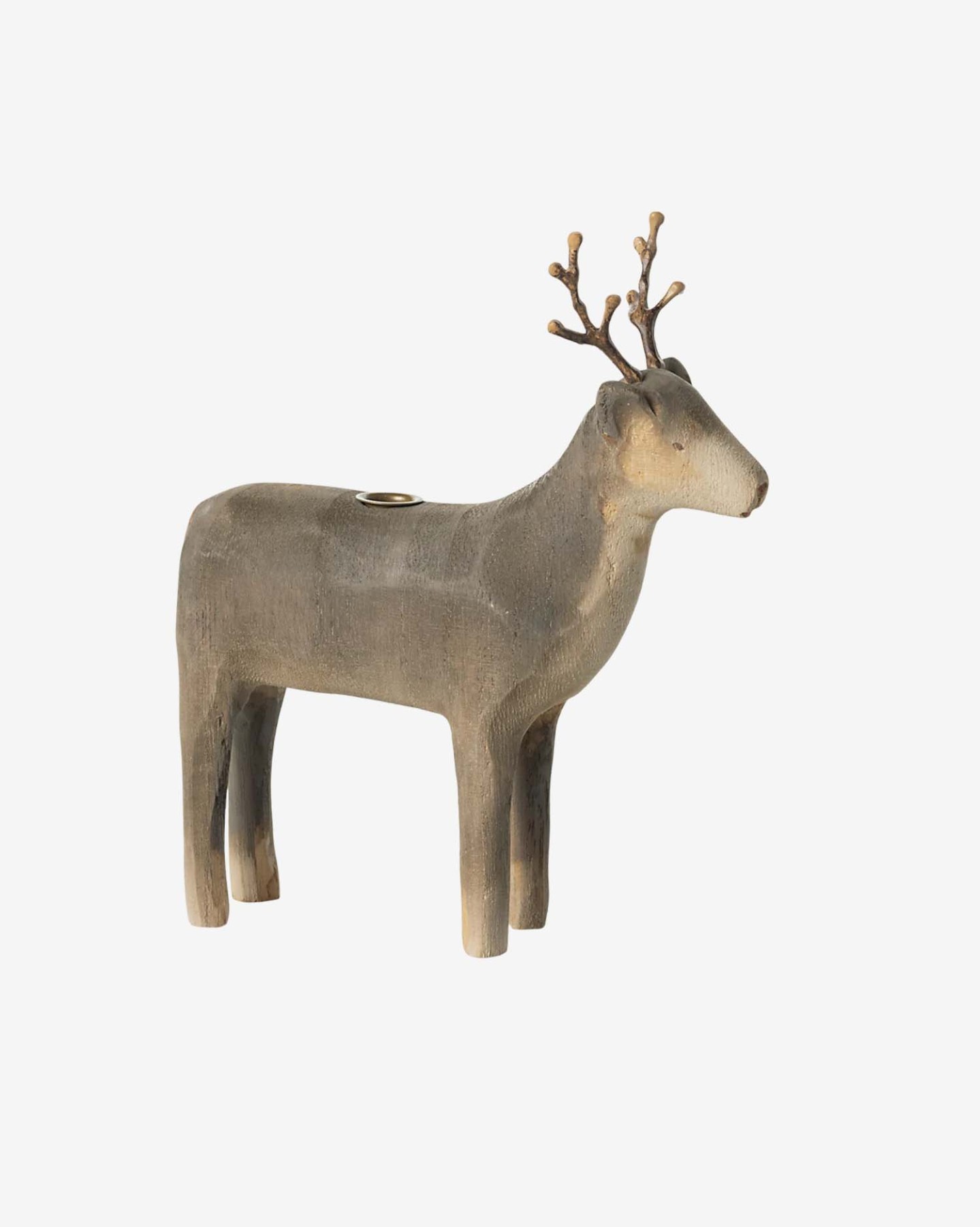 helloberry.pl maileg mały świecznik Medium reindeer Świecznik bożonarodzeniowy Medium Reindeer