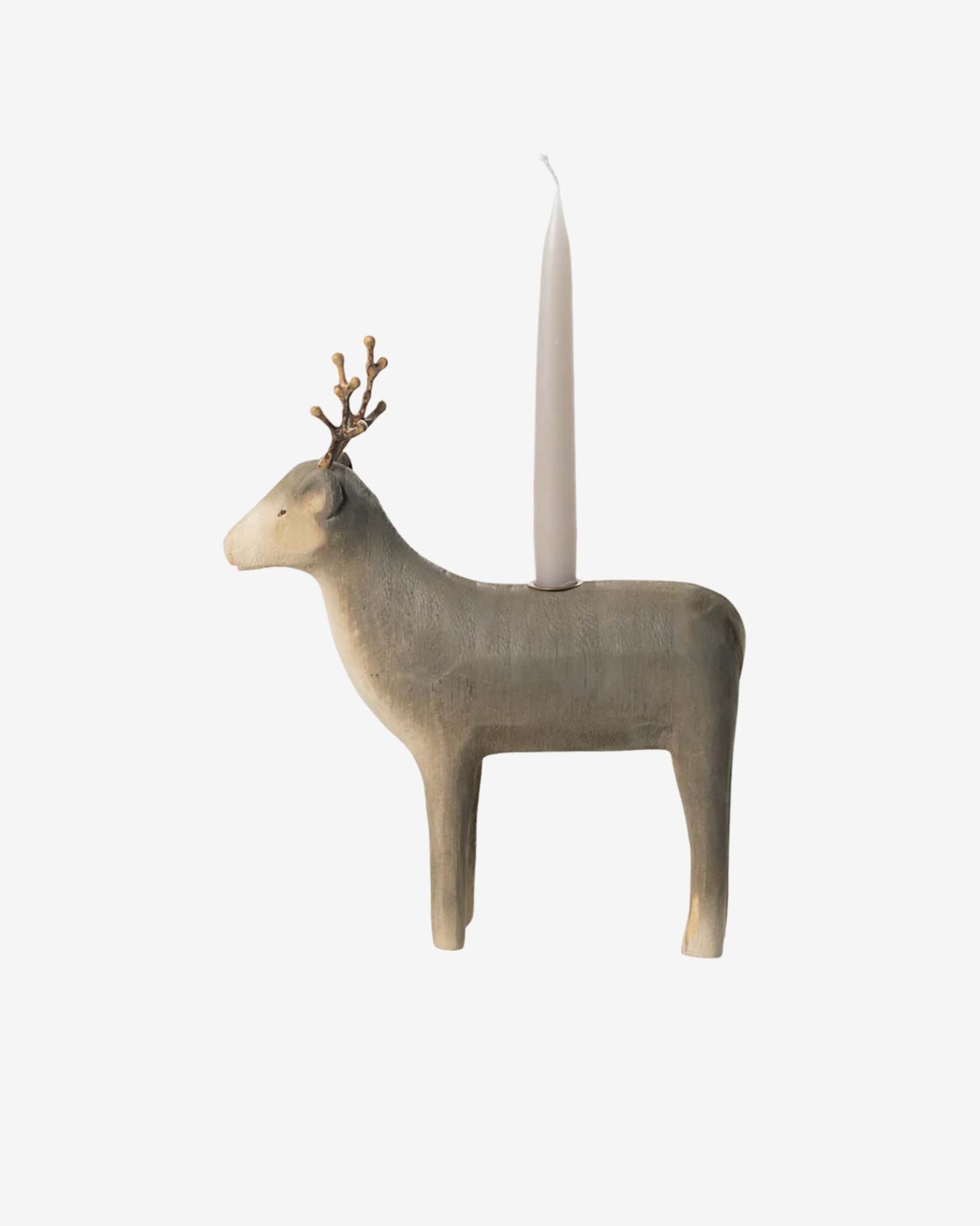 helloberry.pl maileg mały świecznik Medium reindeer2 Świecznik bożonarodzeniowy Medium Reindeer