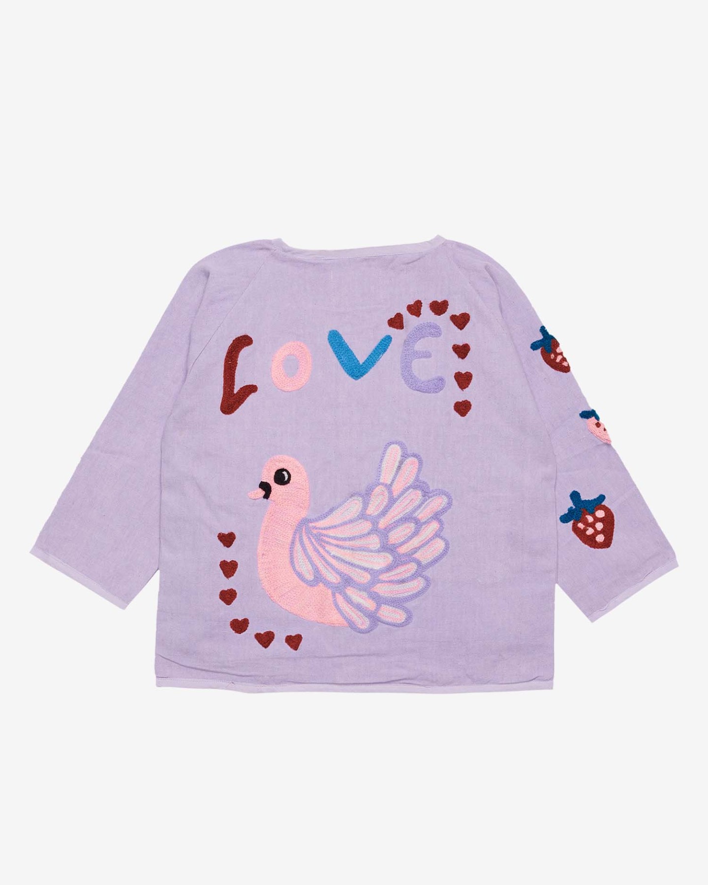 helloberry.pl SISSEL EDELBO Vega MINI Jacket Grape - Organic Cotton 2 Kurtka dziecięca Vega Mini Grape