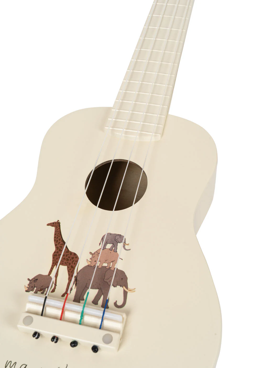 Drewniana gitara ukulele dla dzieci Safari Drewniana gitara ukulele dla dzieci Safari