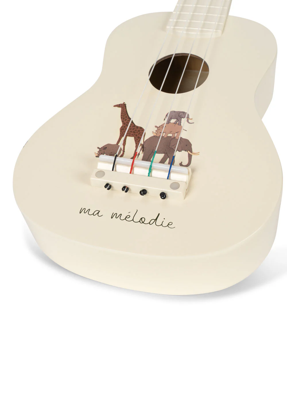 Drewniana gitara ukulele dla dzieci Safari2 Drewniana gitara ukulele dla dzieci Safari
