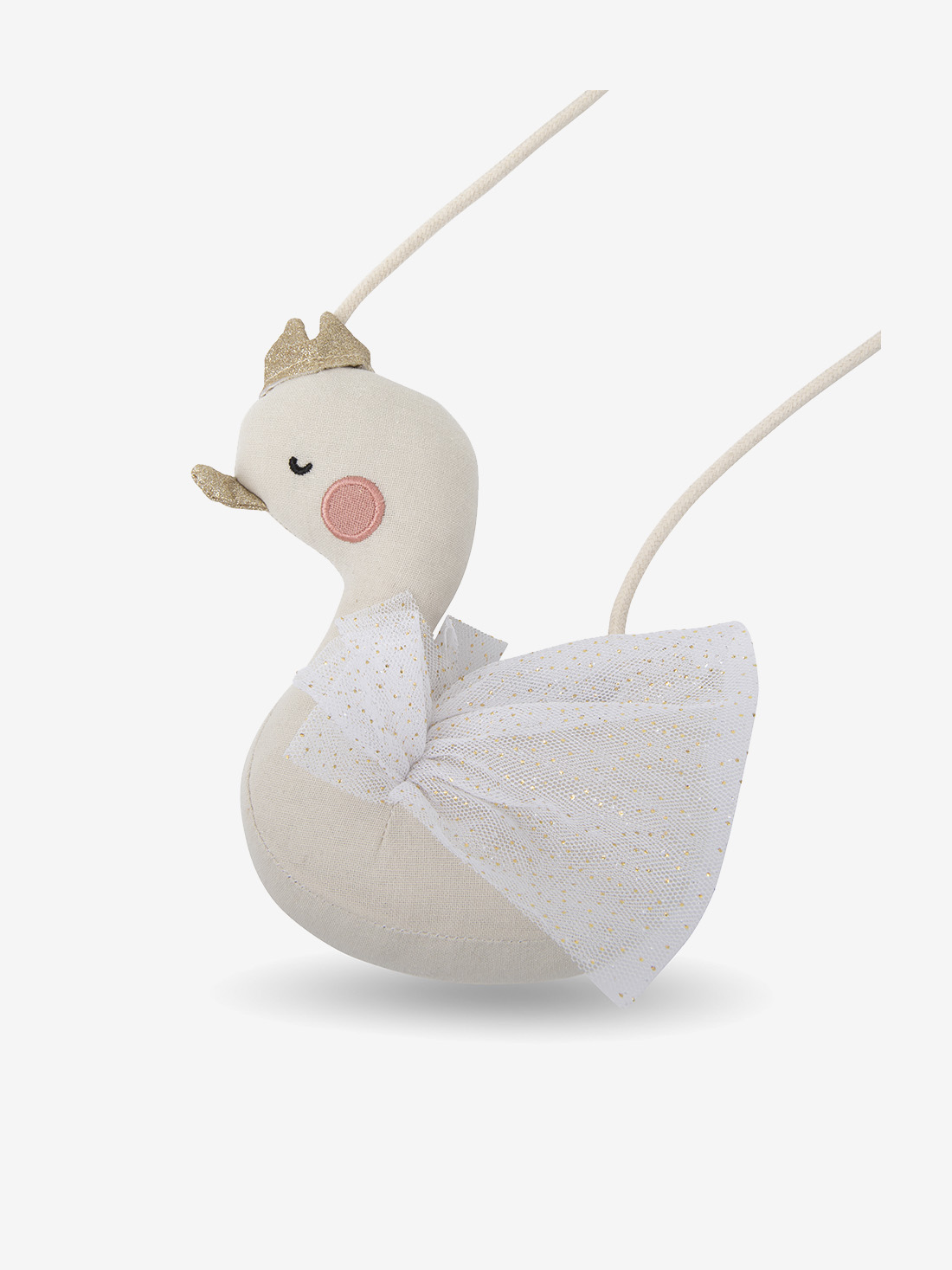 helloberry.pl bon ton toys Swan Susie Purse Cream torebka łabądź 1 Torebka przytulanka Suzie Swan