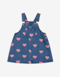 Sukienka ogrodniczka Magot od Konges Sløjd - Bon Coeur Pink