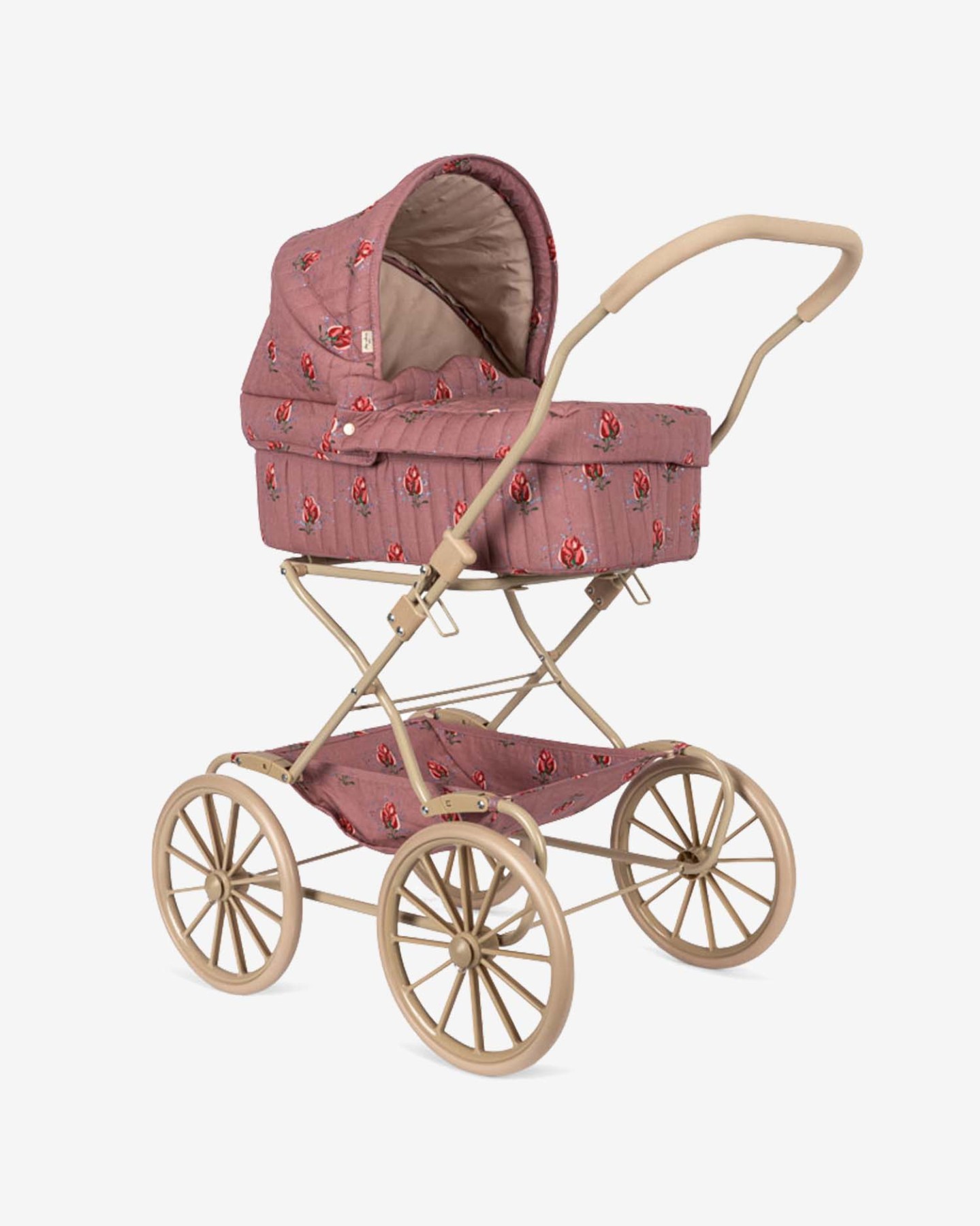 helloberry.pl konges slojd wózek dla lalek w róże Konges Slojd
