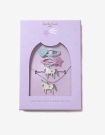 Zestaw akcesoriów do włosów i biżuterii Unicorn