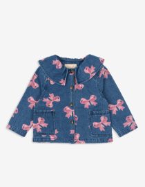 Kurtka jeansowa Bella Bow Konges Sløjd