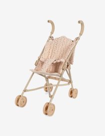 Wózek spacerówka dla lalek Tulle Sangria Konges Sløjd TULLE DOLL STROLLER fairy etoile sangria