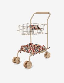 Zabawkowy wózek na zakupy Coeur Bisous od Konges Sløjd Hello berry