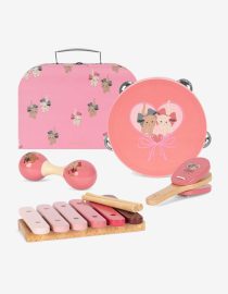 Drewniany zestaw muzyczny Bow Kitty Konges Sløjd