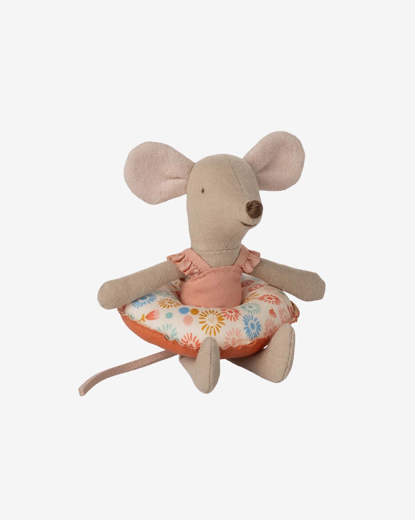 helloberry.pl maileg Beach mouse with float, Little sister - Flower2 Myszka z kołem ratunkowym Little sister Flower hello berry