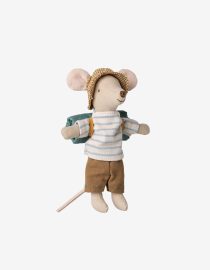 Myszka Starszy Brat Podróżnik | Stripes SS25 od Maileg