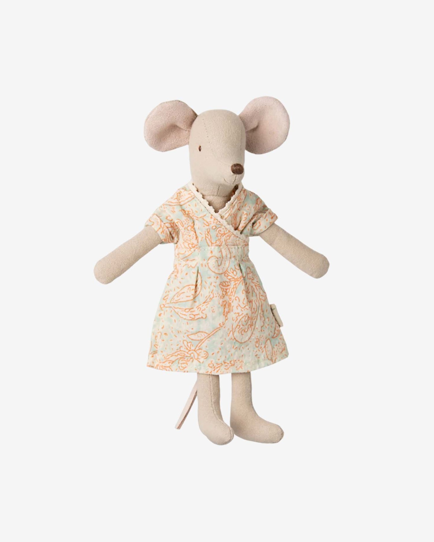 helloberry.pl maileg maileg Mum mouse (1) Myszka Mama w kwiatowej sukience – kolekcja SS25