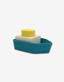 Zabawka do kąpieli – Upcycled Boat Yellow